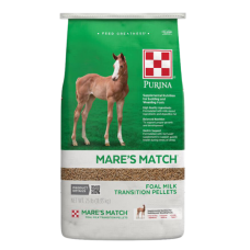 Purina Mare’s Match Foal Milk Transition Pellets 25-lb bag