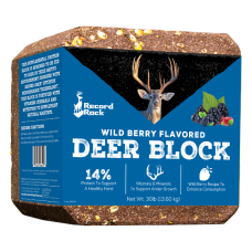 Record Rack Deer Block with Wild Berry Flavor