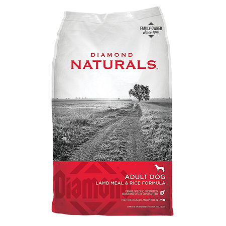 Diamond Naturals Lamb Meal and Rice Formula Adult Dry Dog Food - D&D ...