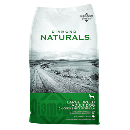 Diamond Naturals Large Breed Adult Chicken & Rice Dog Food - D&D Feed ...