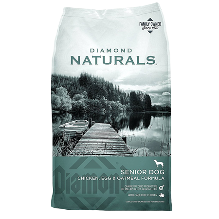 Diamond Naturals Senior Formula Dry Dog Food - D&D Feed & Supply